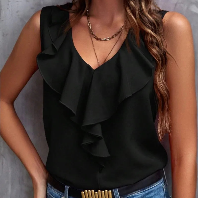 Blusa-Feminina-Regata-com-Renda-Milane